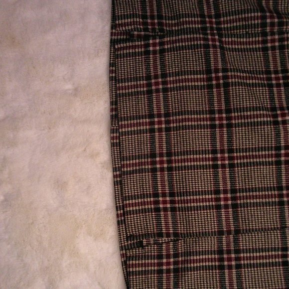 Eyeshadow - Plaid Mini Skirt with 2 slits - Size 1 - Picture 3 of 5